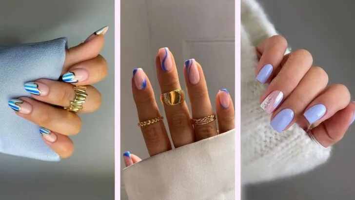 40 Blaue-Nägel-Ideen, die du sofort ausprobieren willst