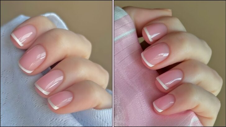 Glow French Nails sind der neue French Trend