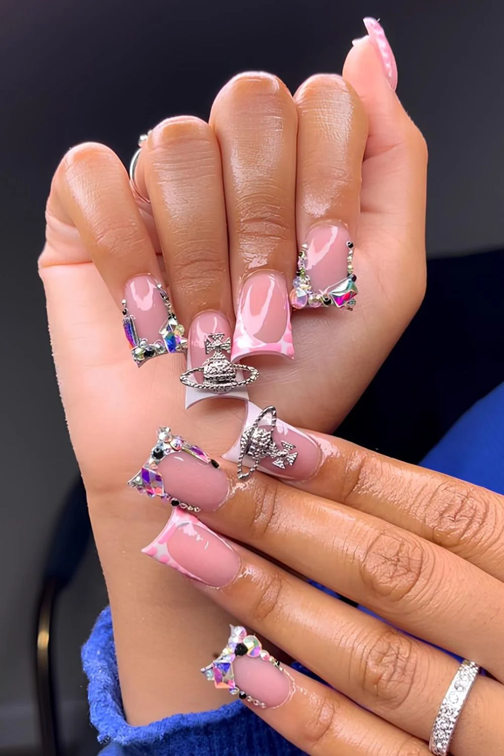 Pinke French Duck-Nails