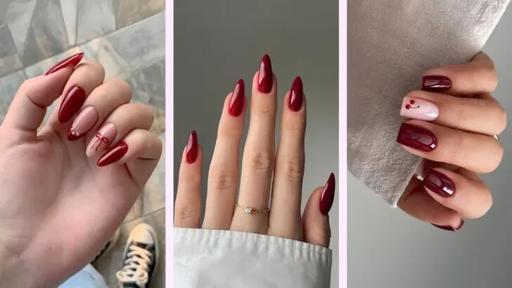 Kirschrote Nägel – die Trendfarbe, die 2025 alle tragen