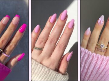 nageldesign rosa