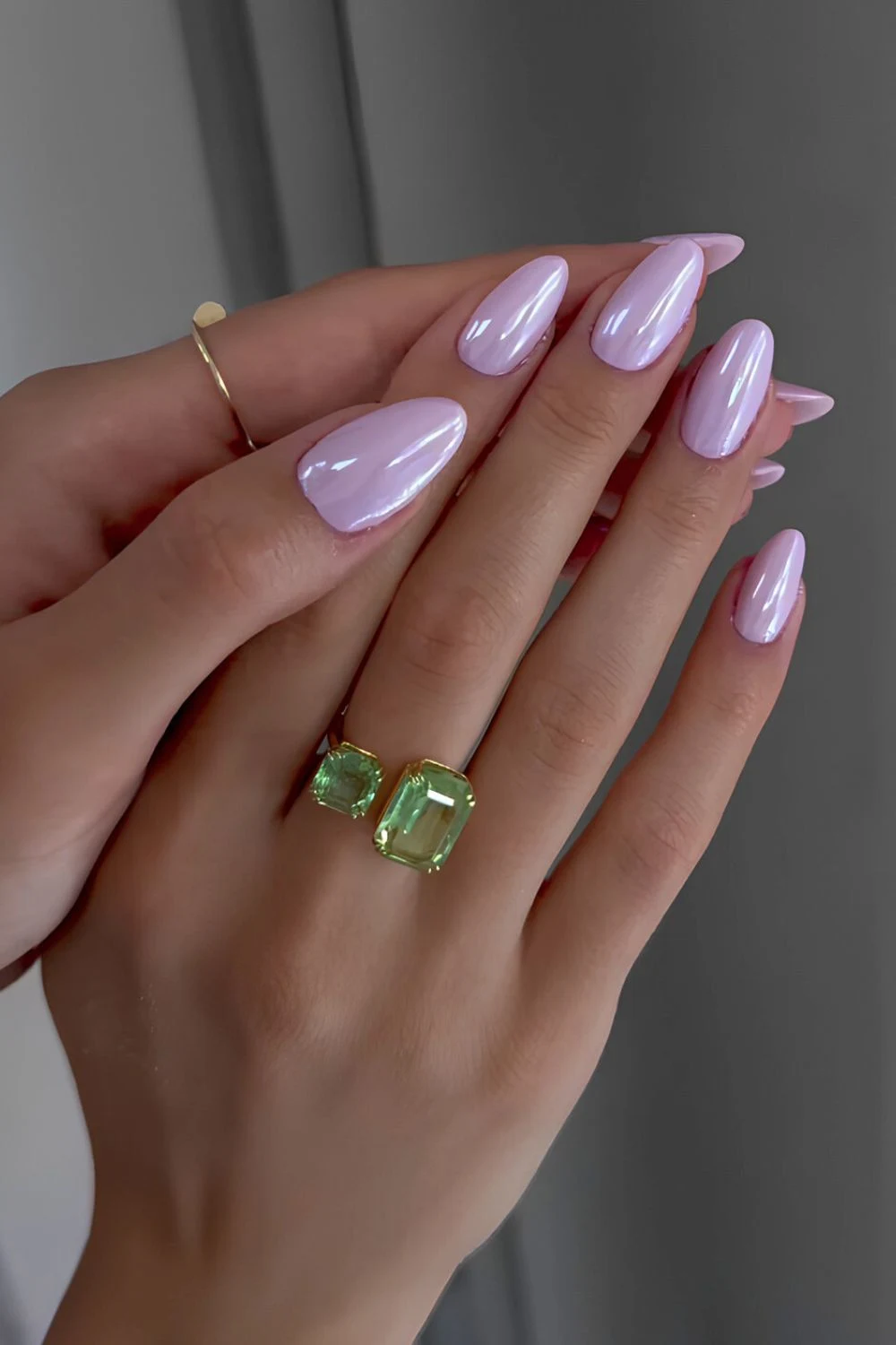 Glazed Lavendel-Mani