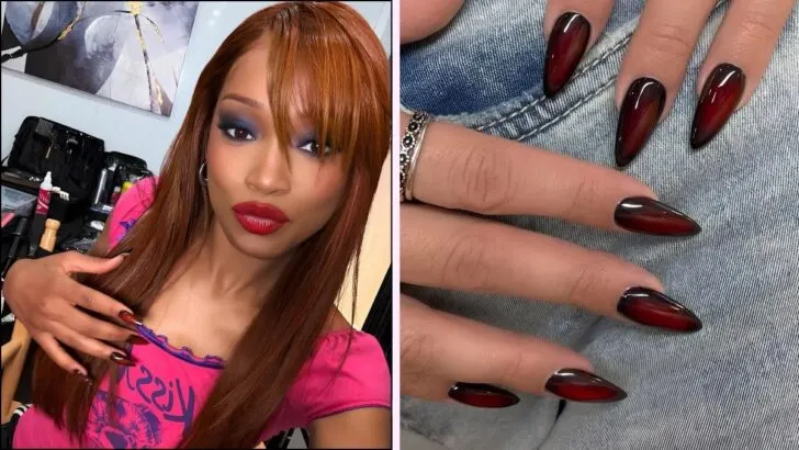 Keke Palmers Red Aura Nails sind jetzt schon der It-Look für 2025