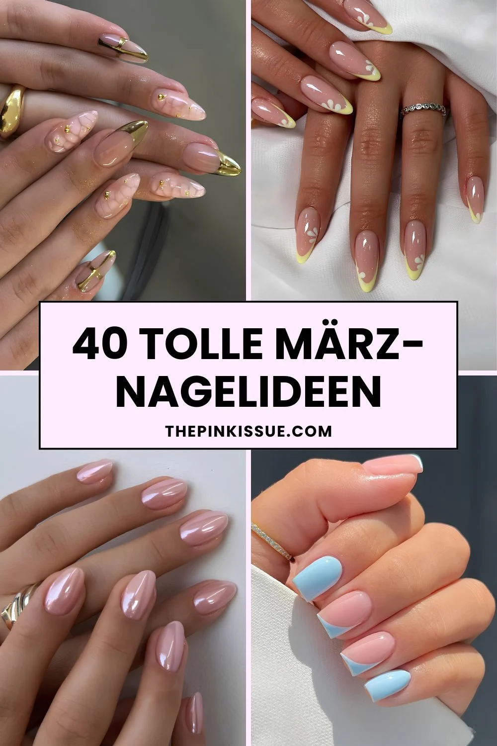 M&auml;rz Nagelideen Pinterest