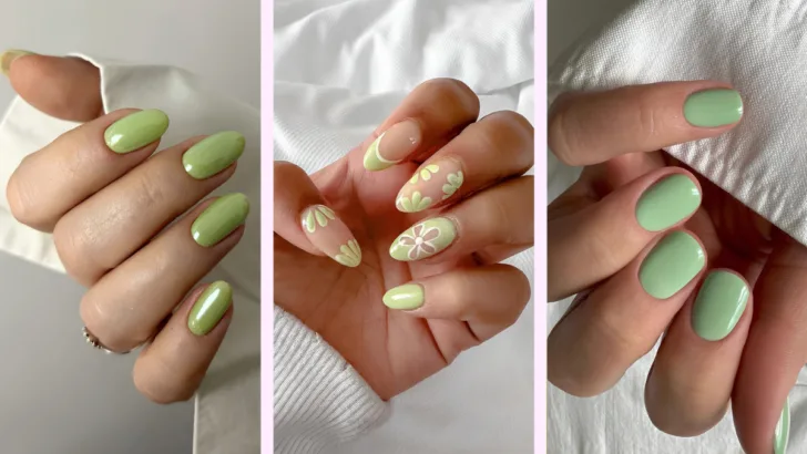 Matcha-Latte-Nägel: Der grüne Maniküre-Trend 2025