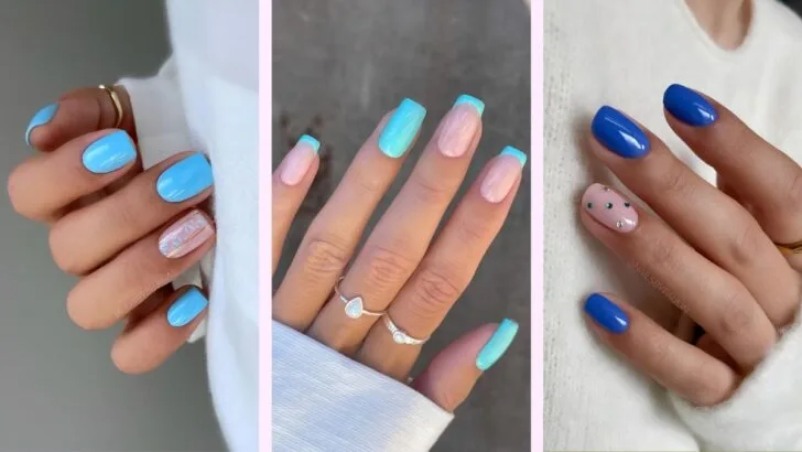 Blue Nail Theory: 10 Maniküren, die den Hype bestätigen