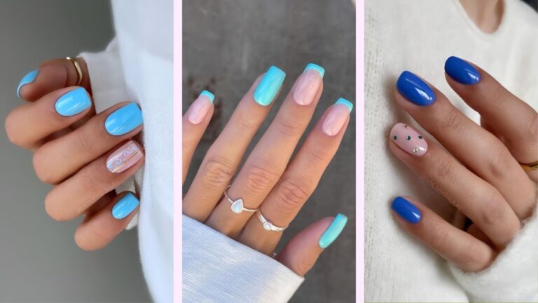 Nageltrends blue nail theory