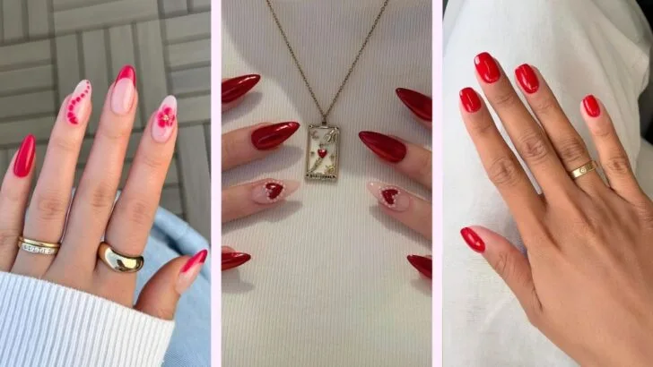 Red-Nail-Theorie: 10 atemberaubende Designs zum Testen des viralen TikTok-Trends