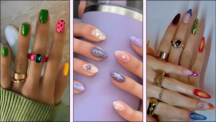 50 geniale Mix-and-Match-Nagelstyles für den ultimativen Vibe