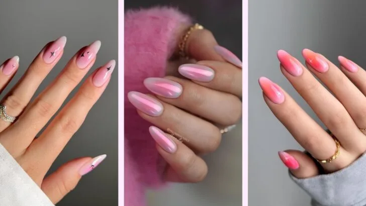 30 Rosa-Aura-Nägel, die 2025 dominieren