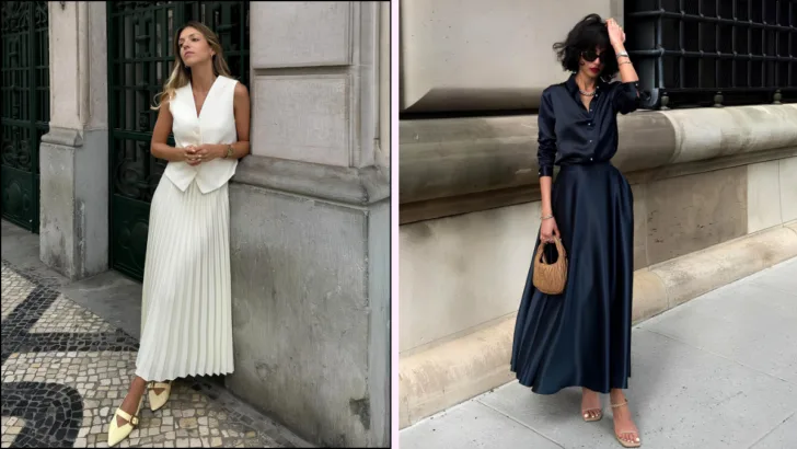 15 Seidenrock-Outfits, die sie zum Frühlings-Must-Have machen