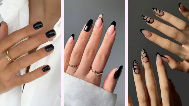 Black Nail Theory: TikTok-Trend & 10 passende Designs