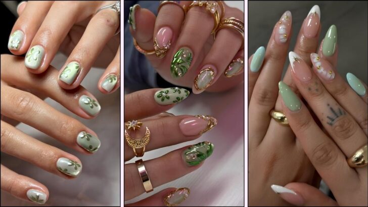 30 grüne Frühlingsnägel, die deinen Look sofort auffrischen