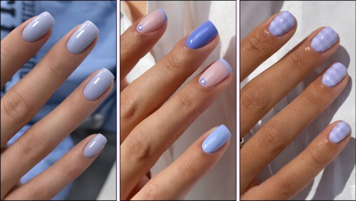 Periwinkle ist die Nagelfarbe, die du 2026 ausprobieren solltest