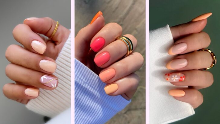 Diese 35 Pfirsich-Nägel machen jede andere Farbe überflüssig