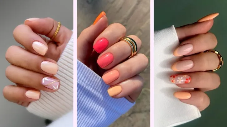 Diese 35 Pfirsich-Nägel machen jede andere Farbe überflüssig