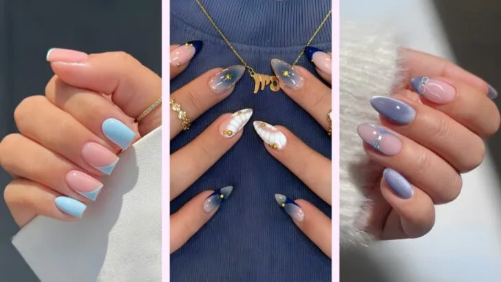 30 blaue Frühlingsnägel, die 2025 überall zu sehen sind