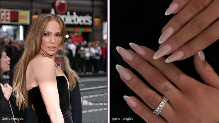 Jennifer Lopez macht Micro-French-Nägel zum Luxus-Statement