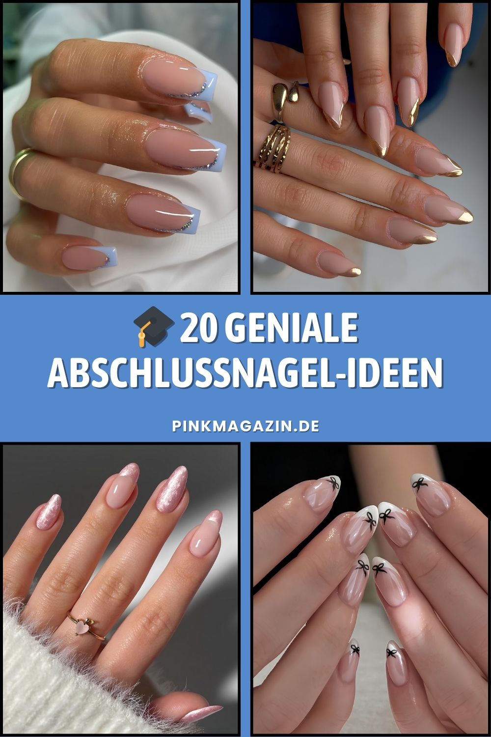 Abschlussnagel-Inspiration Pinterest