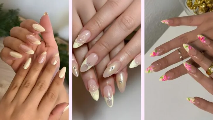 35 Buttergelb-Nageldesigns, die 2025 alle Blicke auf sich ziehen