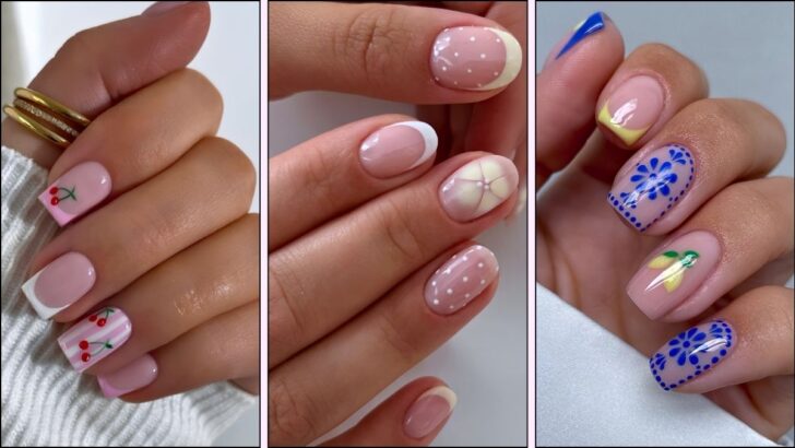 20 Kurze Nageldesigns fuer den Mai, die sich wirklich lohnen
