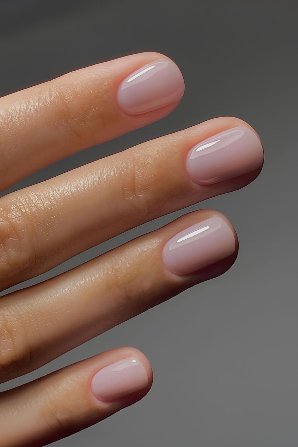 Lavendelfarbene Watery Nails