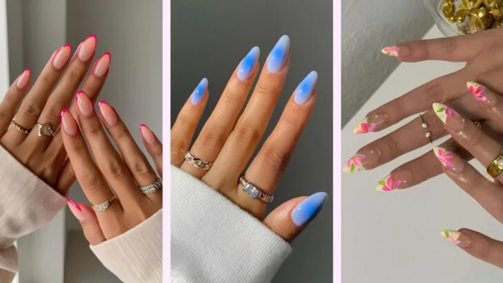 25 Mai-Almond-Nageldesigns, die jetzt alle tragen