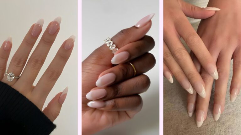 Nageldesign trend American manicure