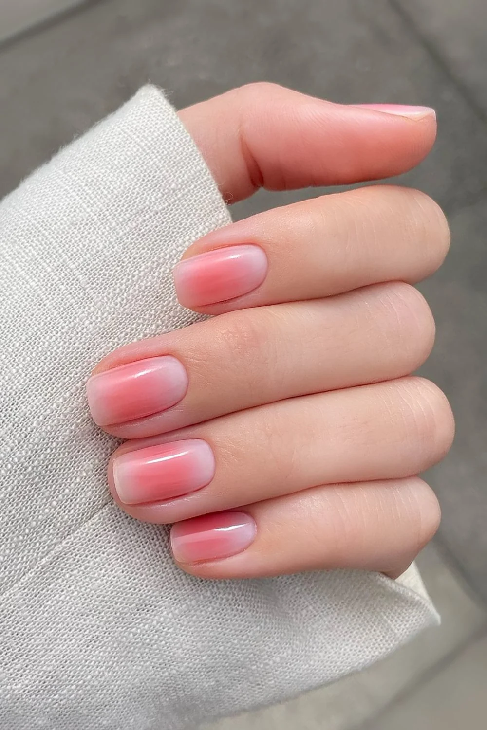 Rosig Pinke Blush Nägel