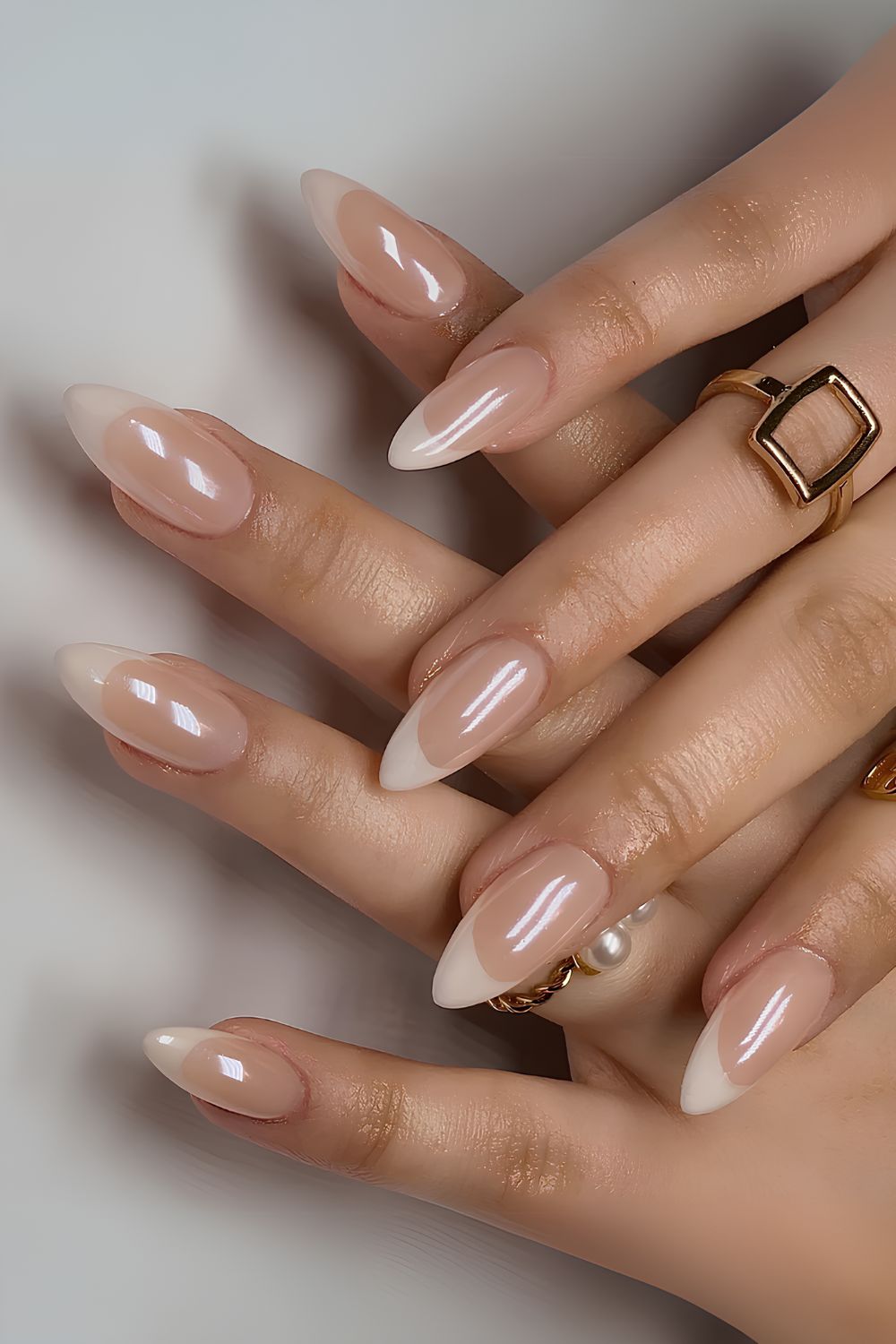 Vanilla Chrome French Maniküre