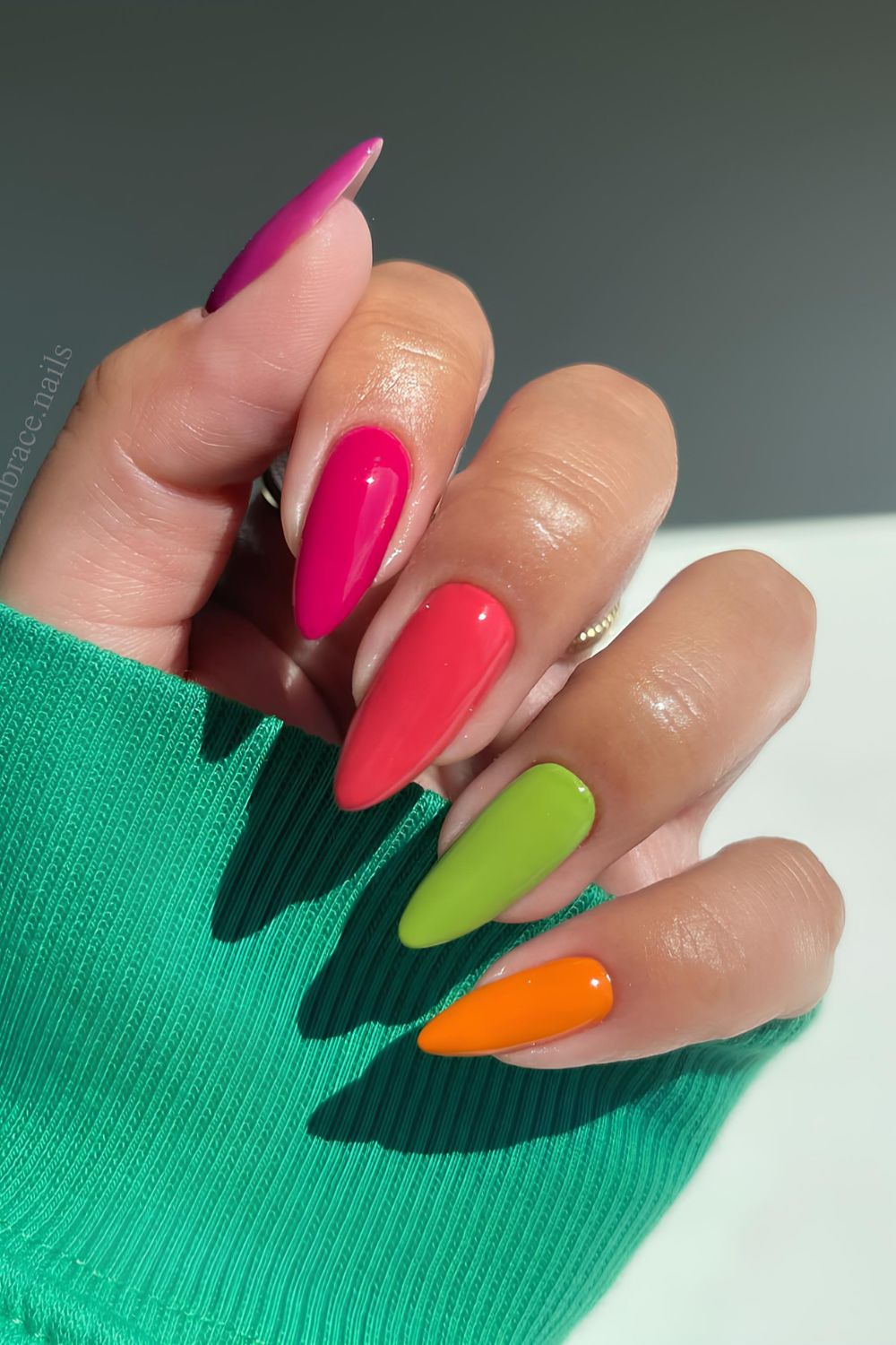 Skittle-Maniküre