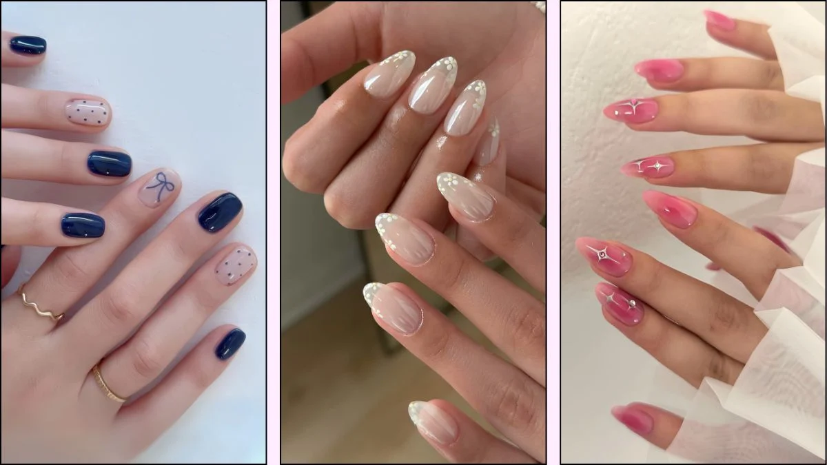 30 Jelly-Nägel: glänzend & halbtransparent – zum Nachstylen