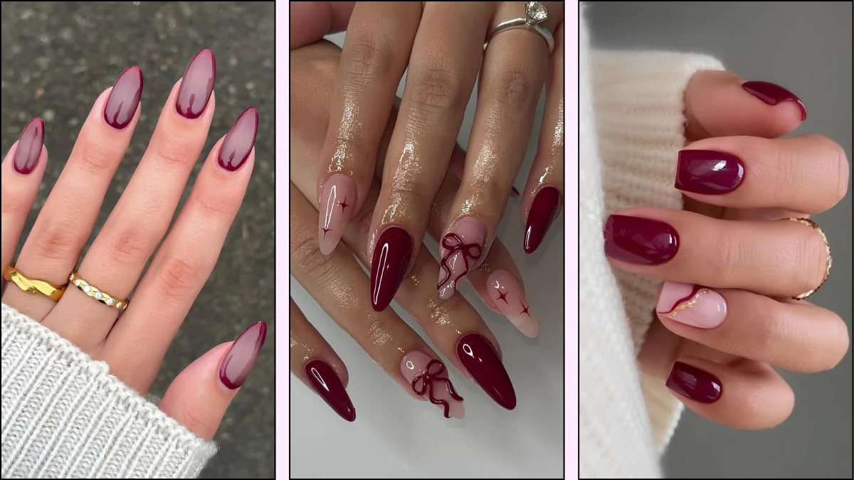 Burgunderrote Nägel: Das Must-have für Herbst/Winter 2025