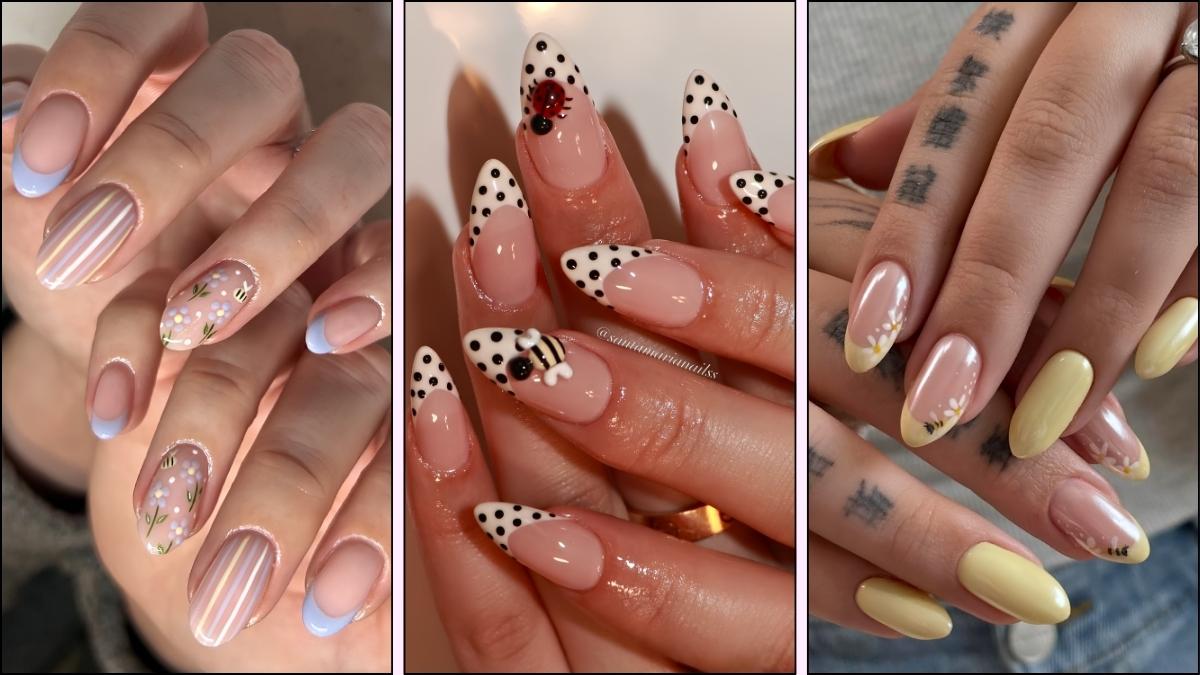 Bienen Nageldesigns
