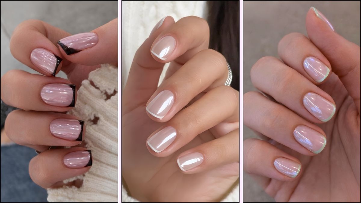 Micro French Tip Nageldesigns