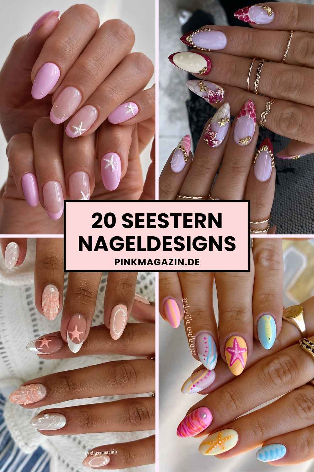 Seestern Nail Inspo Pinterest