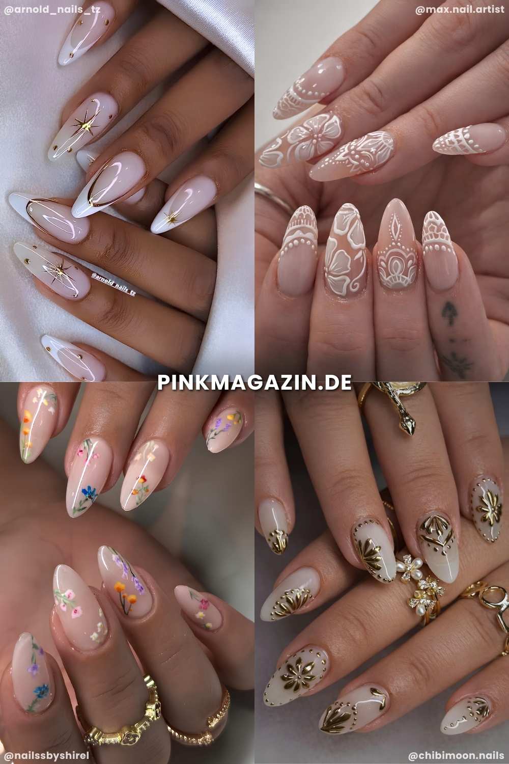 Boho brautnaegel
