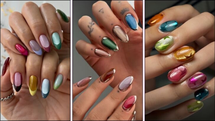 20 farbenfrohe Cat-Eye-Nageldesigns für einen besonders glänzenden Sommer