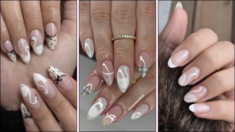Schwan Nageldesign