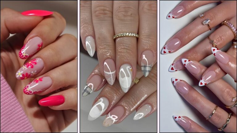 Spitzen nageldesign