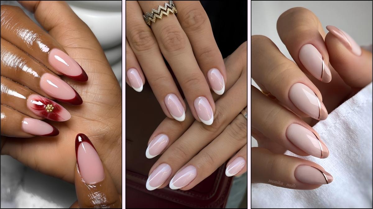 French Nails fuer den Herbst