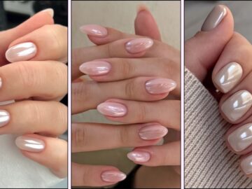 Neutrale Chrome Nails