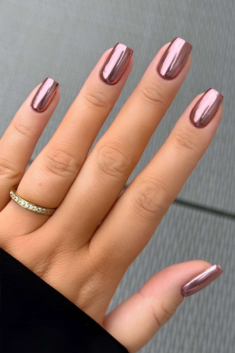 Rosegold Chrome Naegel