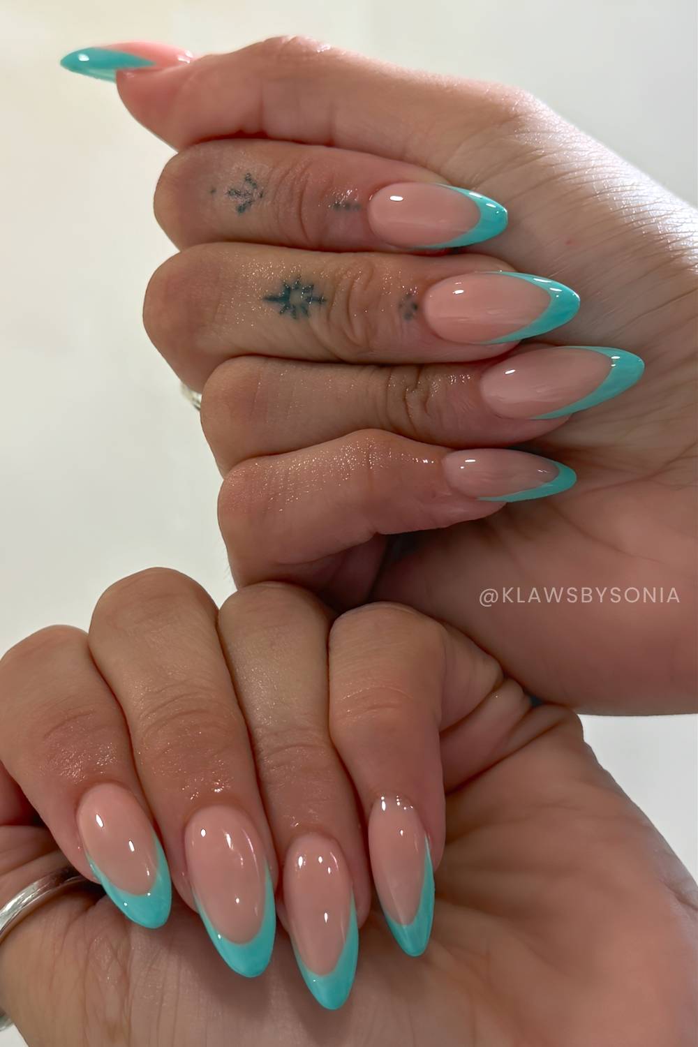 Teal French Naegel