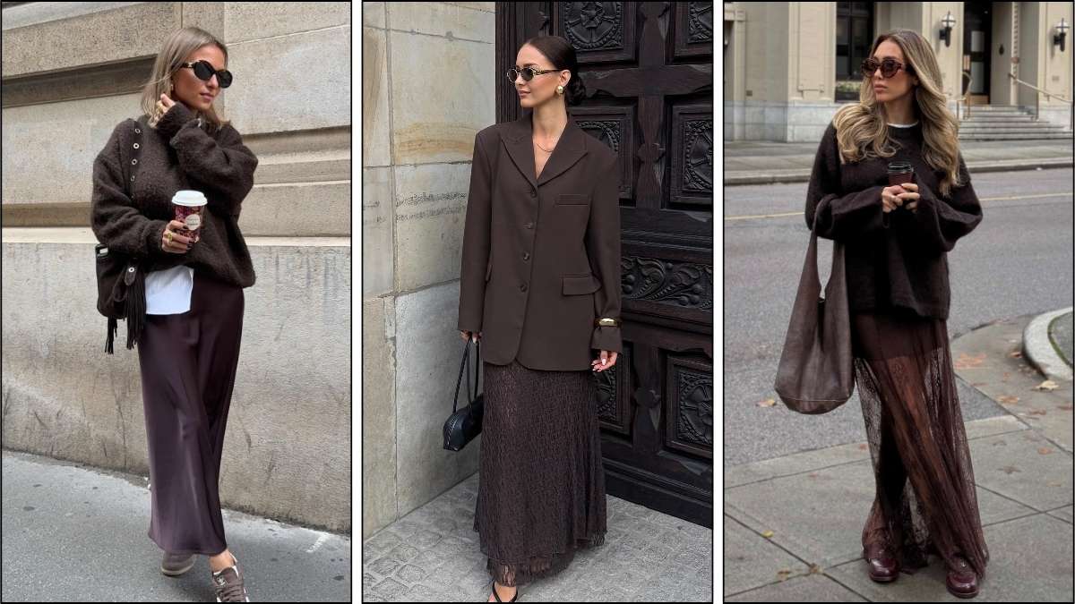 Outfits mit braunem Rock