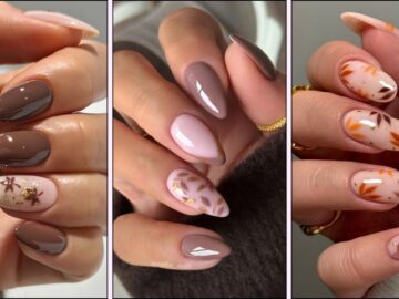 Herbstblaetter Nail Art
