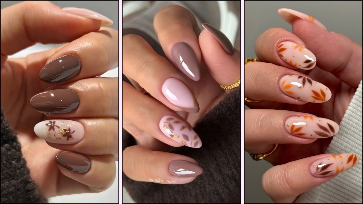 Herbstblaetter Nail Art